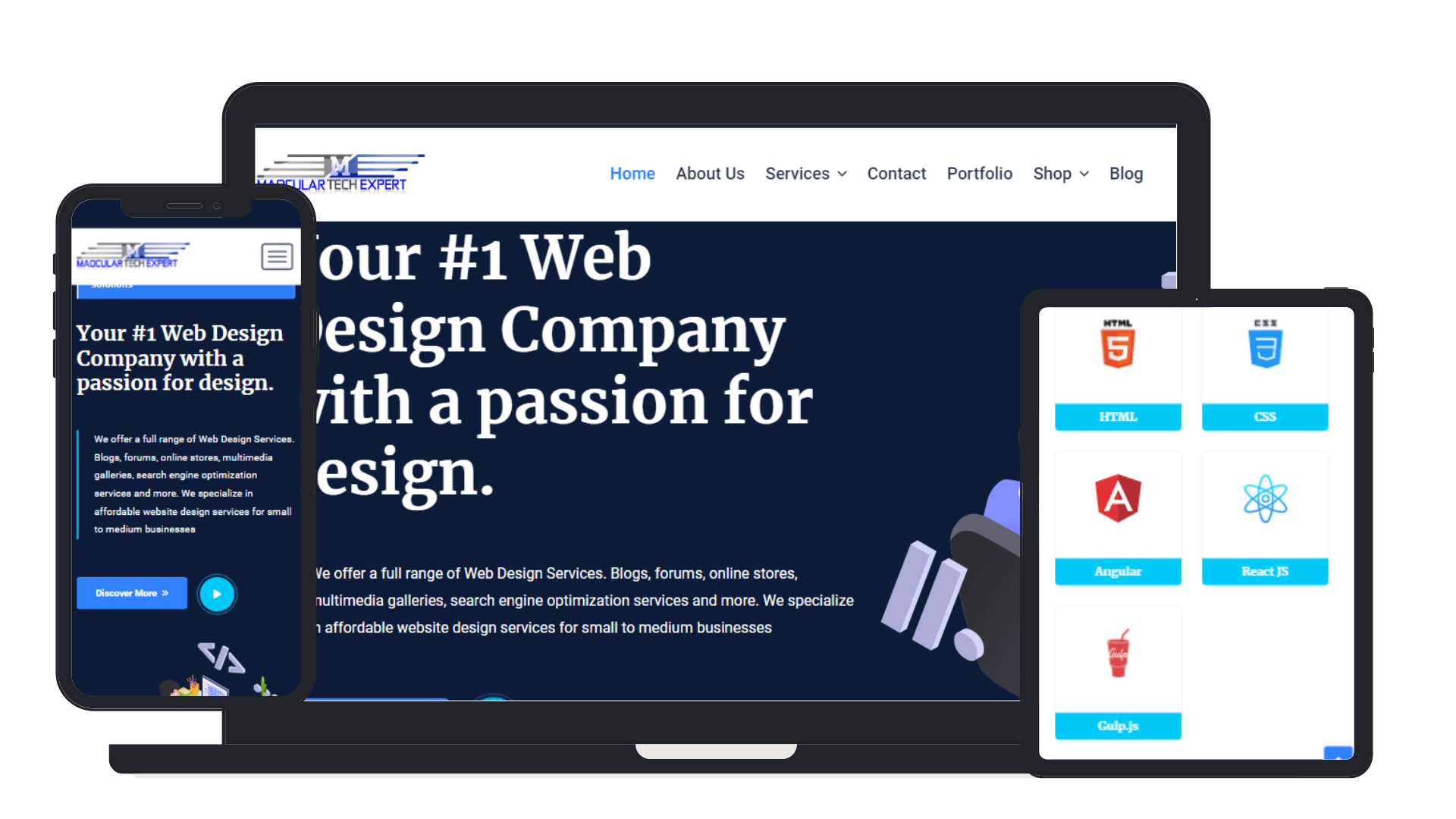 Maocular Tech Expert Logo