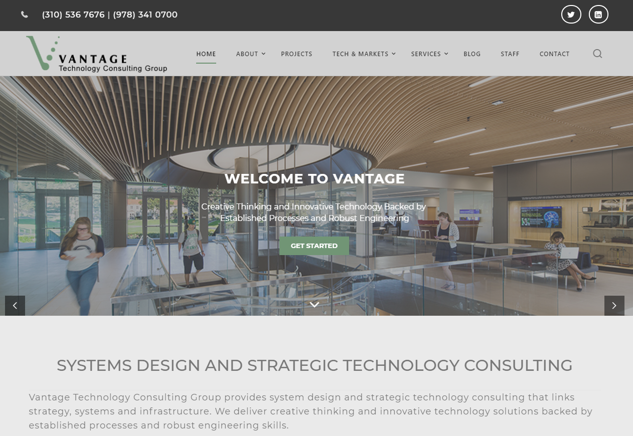 Vantage Technology Consulting Group logo