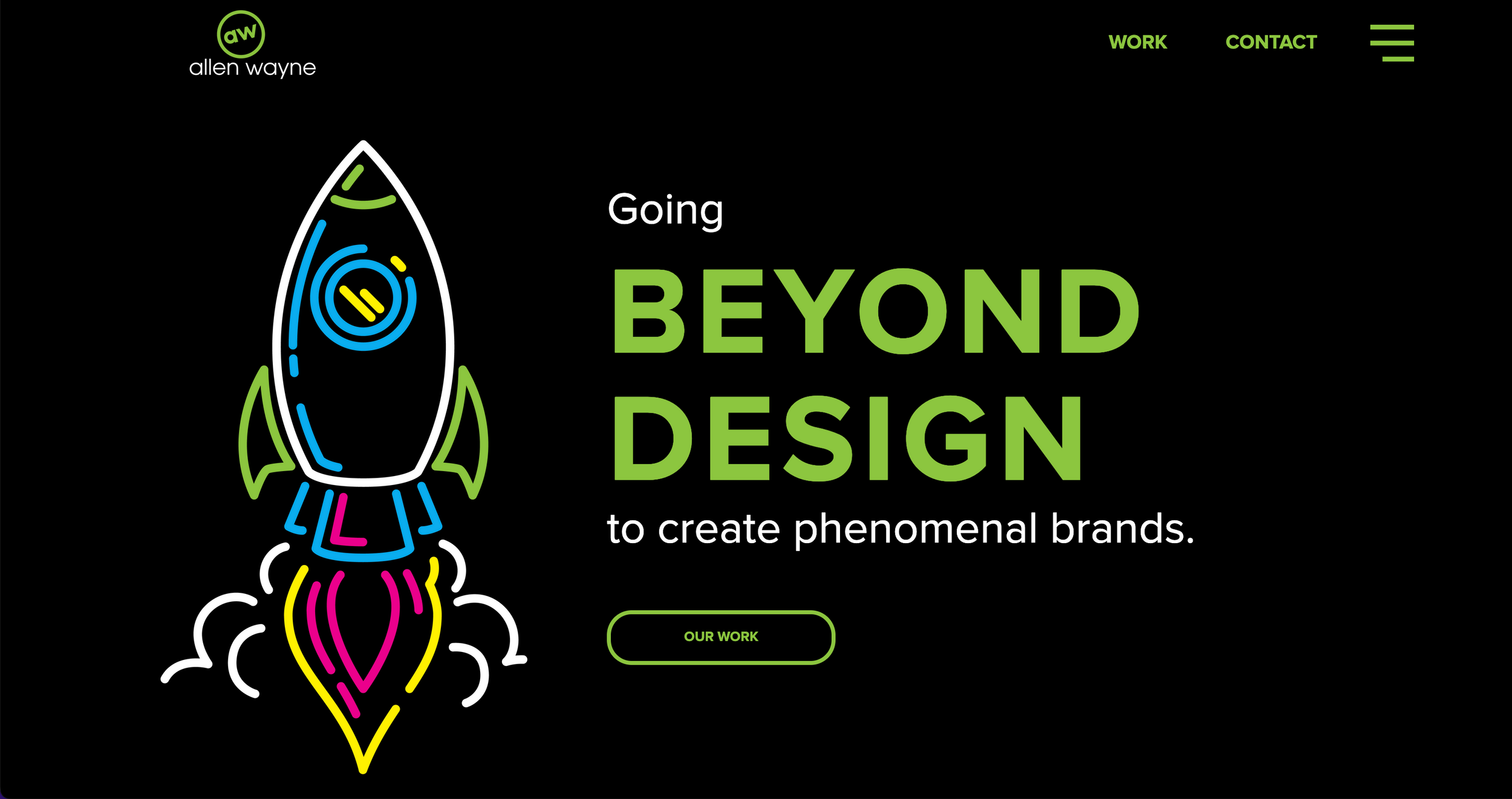 Allen Wayne Design Studio logo