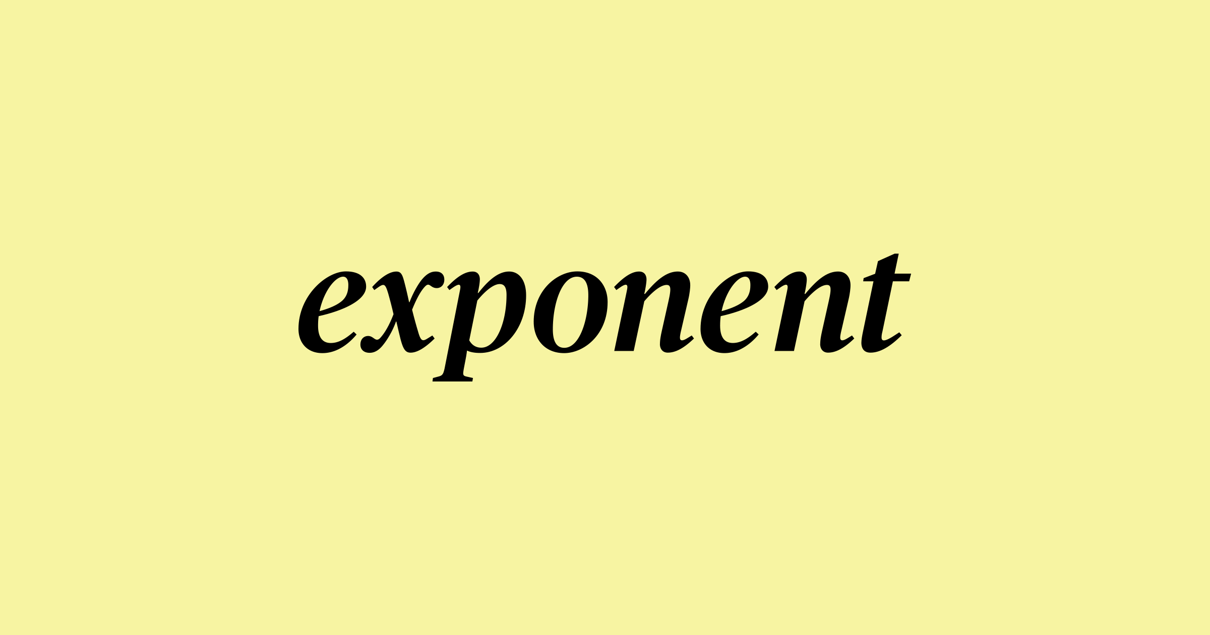 Exponent Public Relations logo