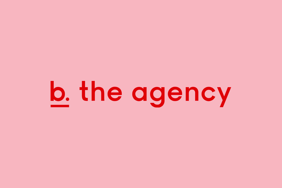 b. the communications agency logo