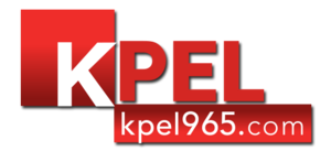 96.5 FM KPEL logo