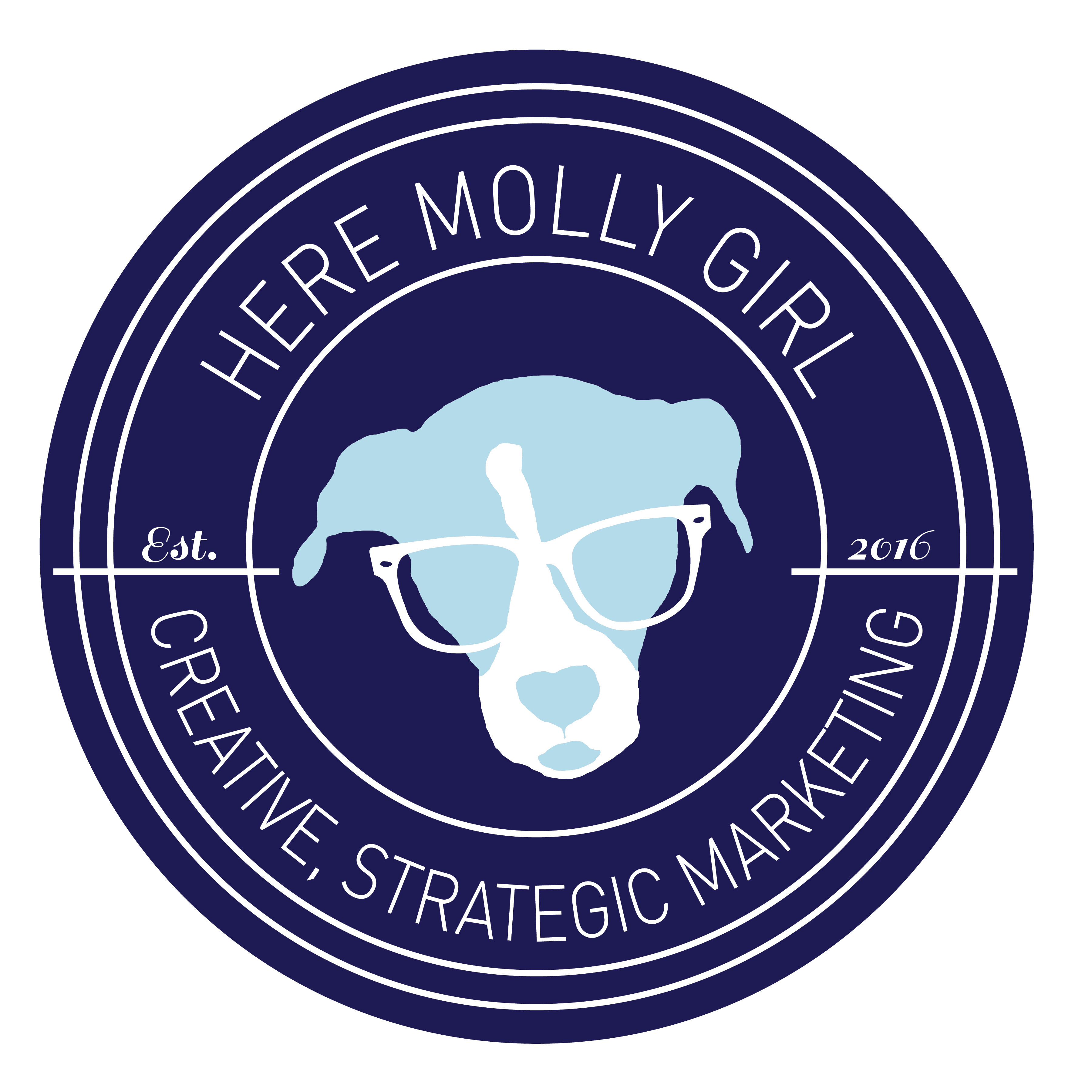 Here Molly Girl logo