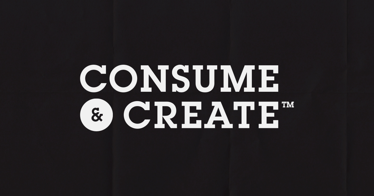 Consume &amp; Create™ logo