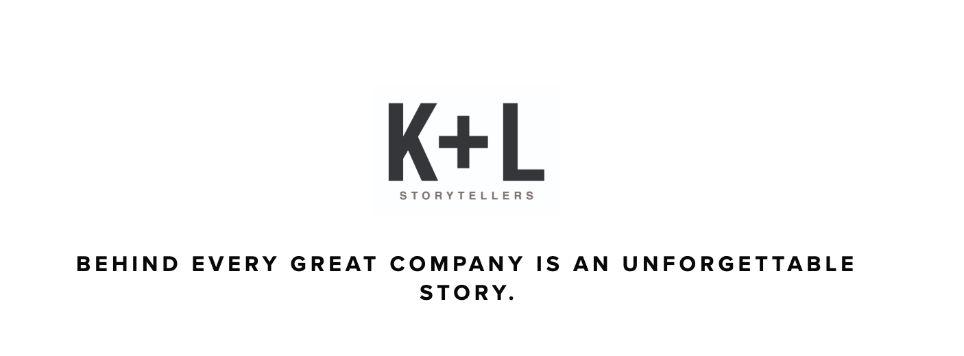 K+L Storytellers logo