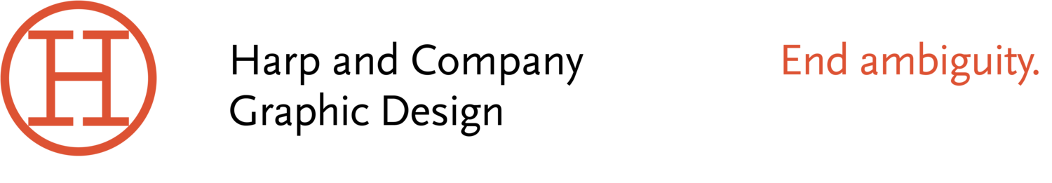 Harp &amp; Co Graphic Design logo