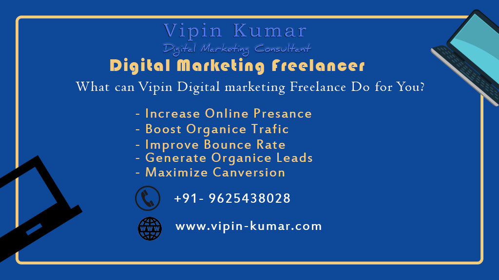 Vipin Kumar Freelancer SEO Expert in Delhi logo