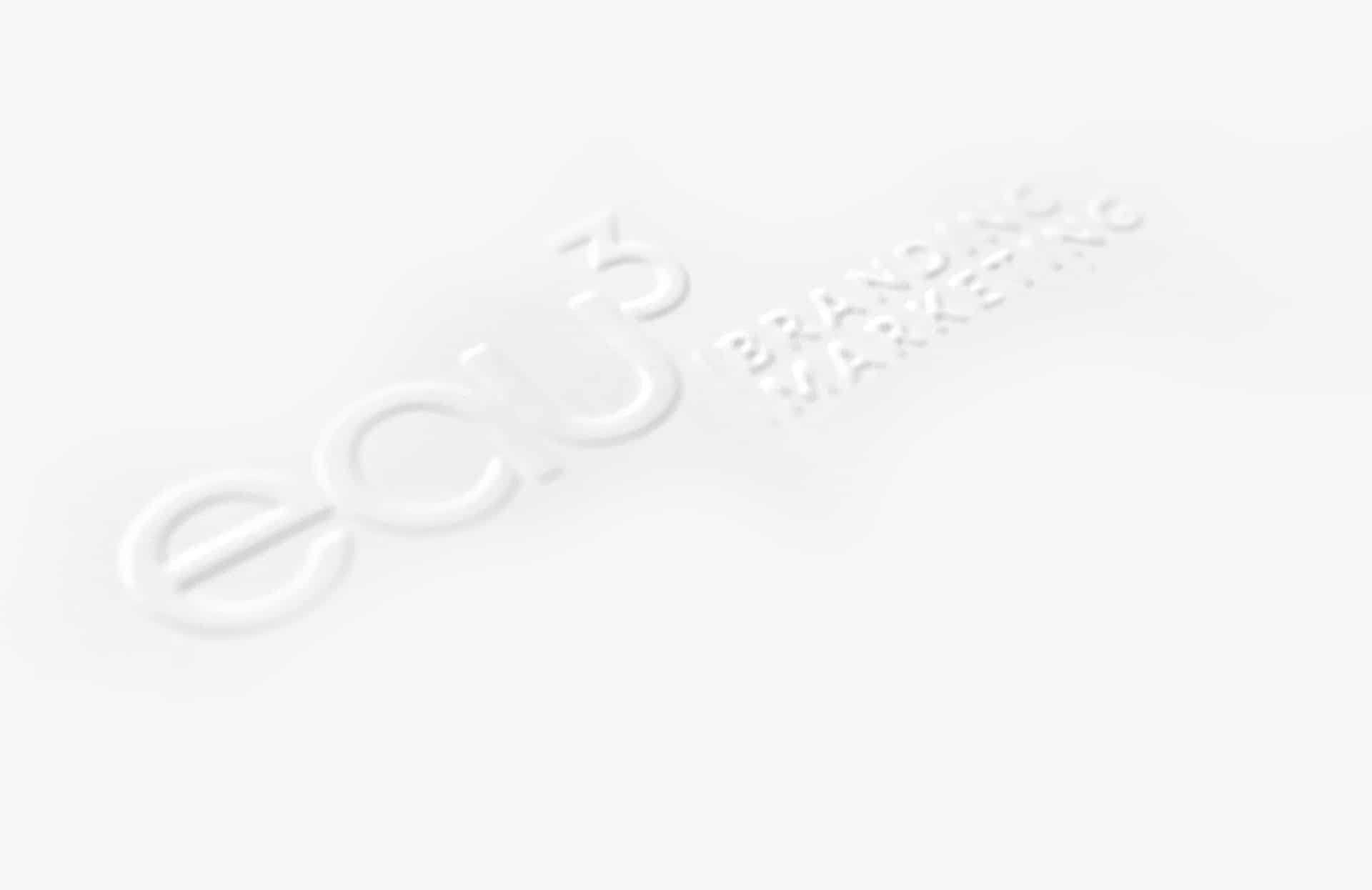 eau³ | Branding + Marketing logo
