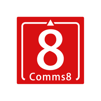 Comms8 logo