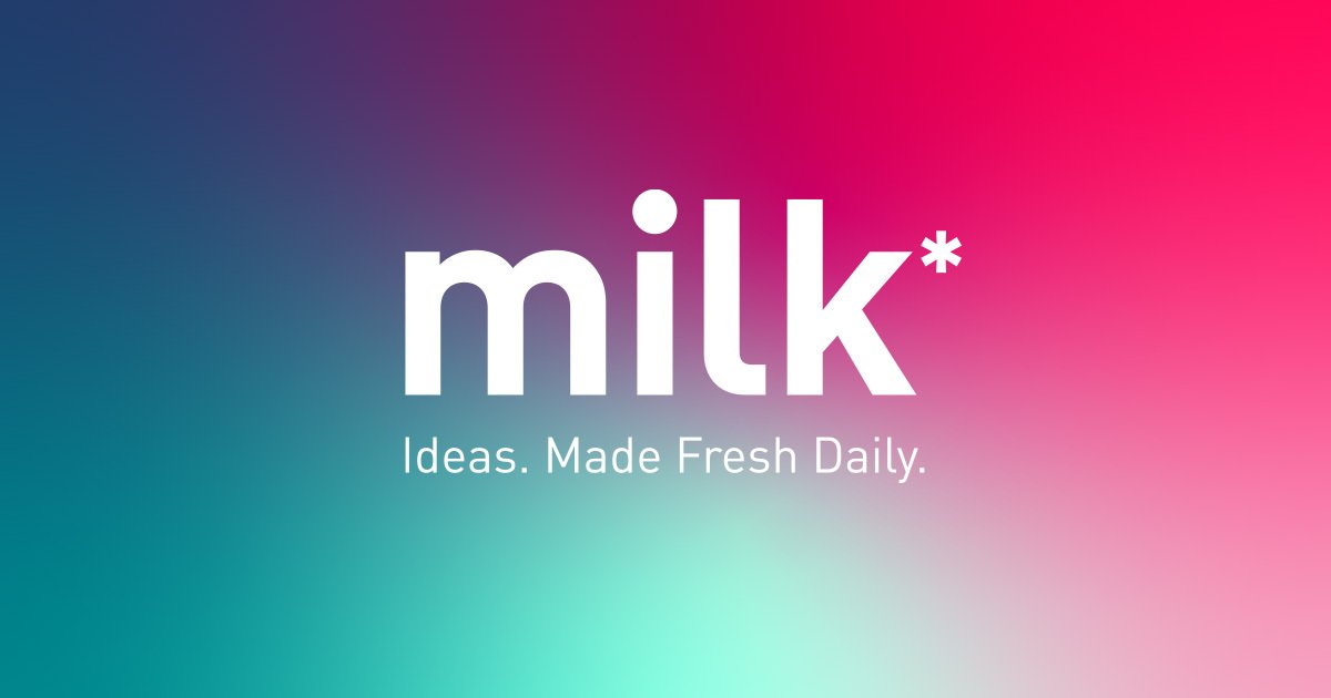 milk* logo