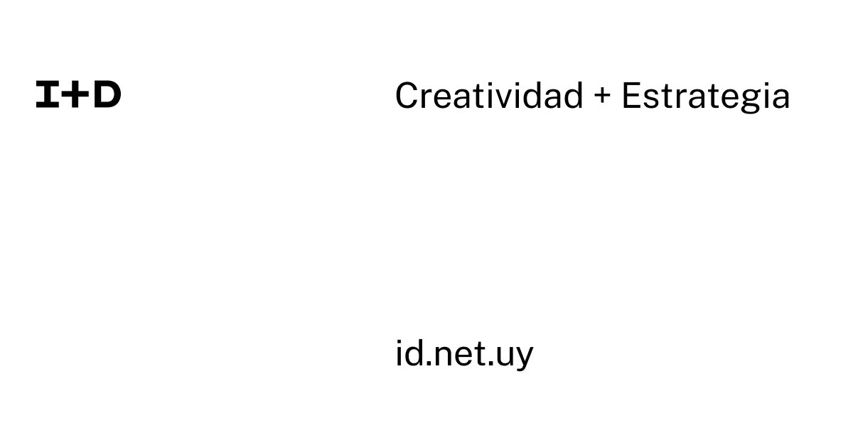 I+D diseño logo