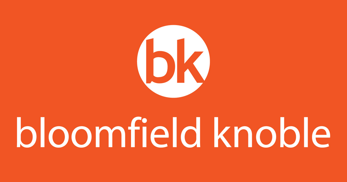 bloomfield knoble Advertising logo