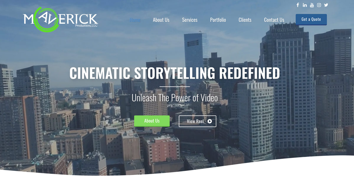 Maverick Boston Video Production logo