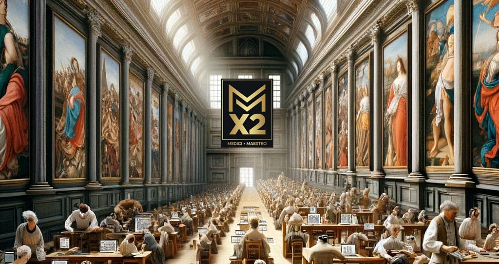 Medici + Maestro logo