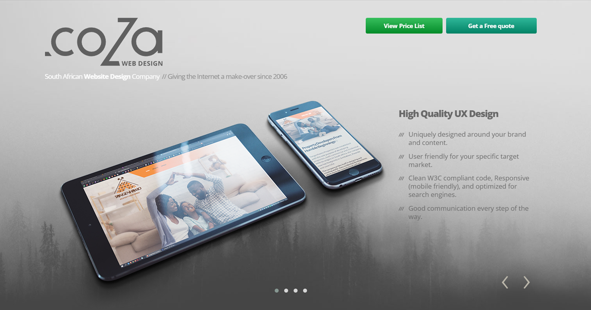 Coza Web Design logo