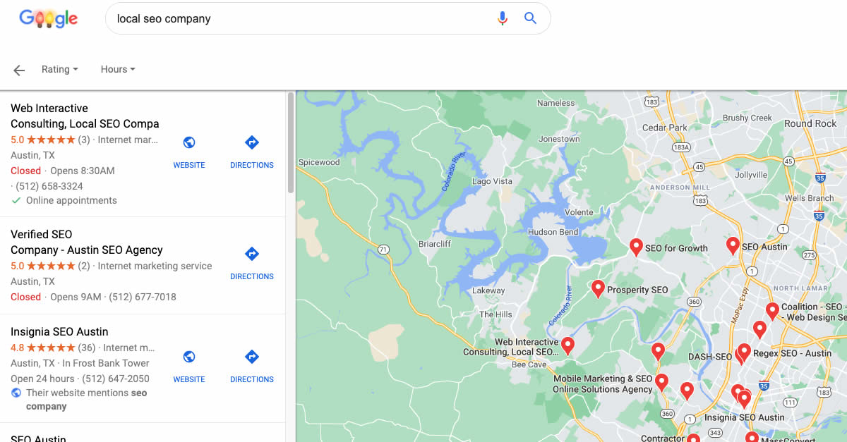 Web Interactive Consulting, Local SEO Company logo