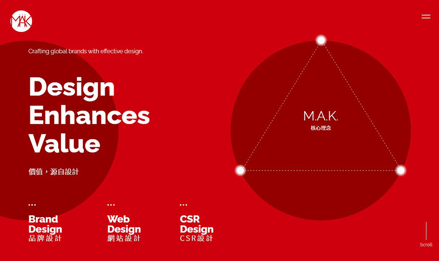 MAK Integrated Design logo