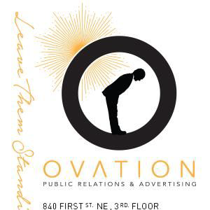 Ovation PR &amp; Advertising logo