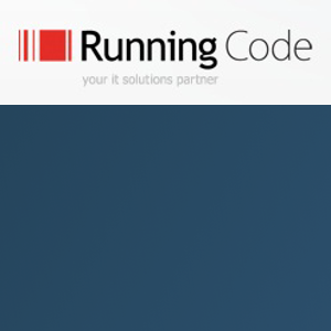 Running Code logo