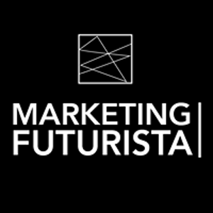Marketing futurista logo