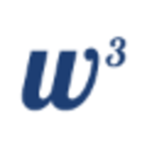 W3 logo