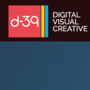 D-39 Digital Visual Creative. logo