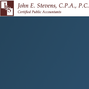 John E. Stevens, C.P.A, P.C. logo