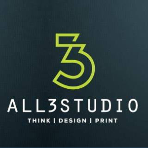 All 3 Studio Design logo