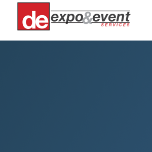 DE Expo &amp; Event Services logo