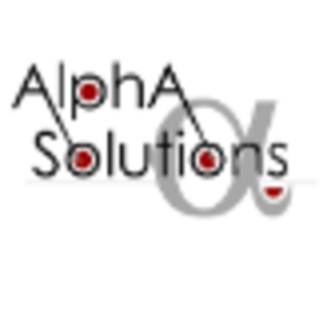 Alpha Solutions Logo logo
