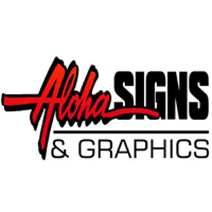 Aloha Signs &amp; Graphics logo