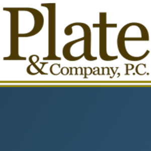 PLATE &amp; COMPANY PC logo