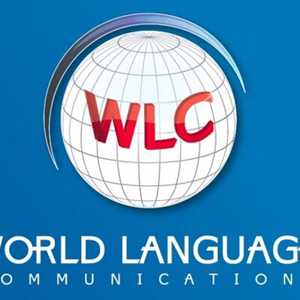 World Language Communications logo