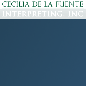 Cecilia De La Fuente Interpreting logo