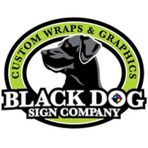 Black Dog Sign Company logo