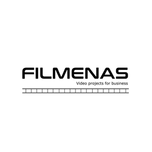 Filmenas - video projects for business logo