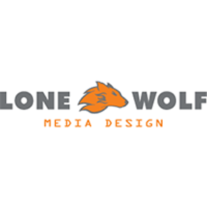 Lone Wolf Media Design logo