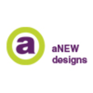 aNEW designs logo