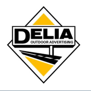 Delia Outdoor Advertising logo