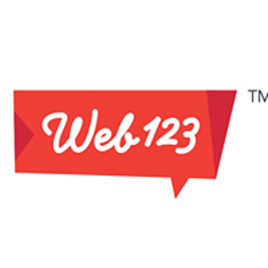 Web123 logo