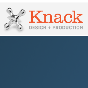Knack Design &amp; Production logo
