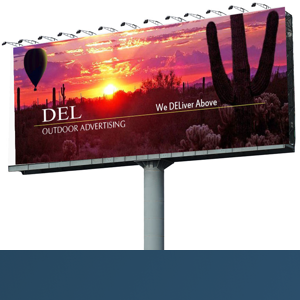 Del Outdoor Advertising logo