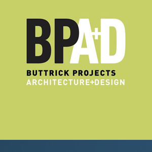 Buttrick Projects Architecture+Design logo