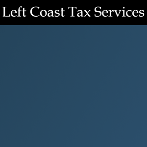 Left Coast Tax Services logo