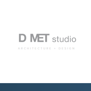 D MET studio architecture and design logo