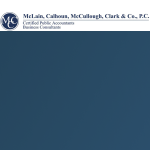 McLain, Calhoun, McCullough, Clark &amp; Co. PC logo